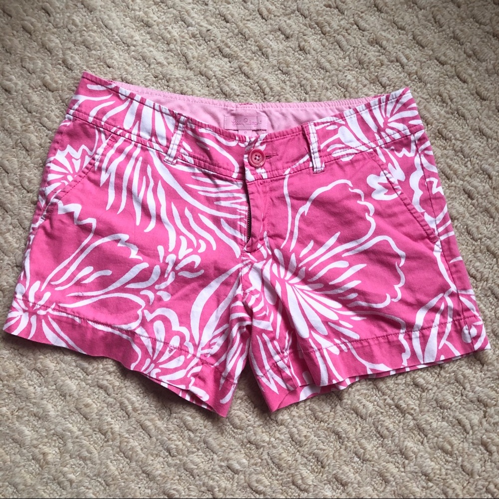 Lilly Pulitzer Callahan Shorts- Size 0
